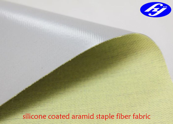 La tela de la fibra de grapa de Para Aramid cubrió un silicón lateral para el robot de soldadura